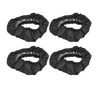 CHICIRIS Cubiertas de Ruedas para Cochecitos para Bebés Protectores de Ruedas para Sillas de con Tela de Oxford a Prueba de Polvo para Uso de Uso Exterior de 12-18 Cm (Cubierta de rueda pequeña (4