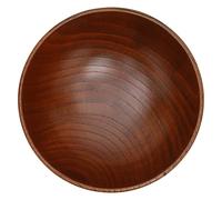 CHICIRIS Cuenco de Madera de Estilo Japonés con Vetas Exquisitas para Uso Multiusos en el Hogar y Restaurantes, Ideal para Arroz y Ensalada, Madera de Azufaifa ácida