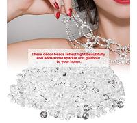 CHICIRIS Cuentas Acrílicas Transparentes, Lujoso Adorno DIY Para Decoración Elegante de Fiesta, 100 Uds. Para Boda o Cumpleaños (6 mm (2000 piezas))