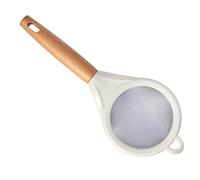 CHICIRIS de Madera Colador de Harina, Diseño de Malla Fina | Multiusos para hornear, Fácil de agarrar, Adecuado para la cocina del hogar, Diseño para colgar
