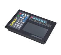 CHICIRIS Diseño de teclado compacto Controlador de movimiento CNC con pantalla LCD multilingüe para máquina de corte por plasma F2100B Adecuado para equipos de corte por llama CNC Acero inoxidable