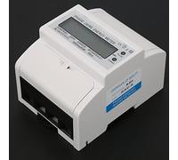 CHICIRIS Dispositivo de Medición de Consumo de Flujo Ferroviario de DIN para Monitoreo de Energía, Tamaño Pequeño, Confiable y Fácil de Instalar, para Uso en el Hogar e Industrial, un Dispositivo de