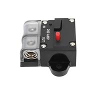 CHICIRIS Disyuntor ABS Disyuntor de Reinicio Manual 200A 12V a 24V DC Botón de Reinicio para Automóvil Marina Barco Audio RV Camión ATV Cabrestante Protección de Circuito