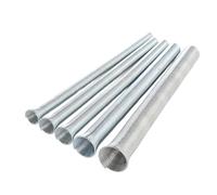 CHICIRIS Dobladora de Tubos con Resorte Juego de Dobladoras de Tubos de Metal de 210 Mm con 5 Tamaños de Diámetro Exterior para de Cobre, Latón, Aluminio y Acero Fino para Fontanería, HVAC y Doblado