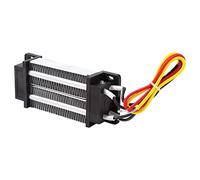 CHICIRIS Elemento Calefactor PTC 12 V 200 W, Calentador de Cerámica con Cable Aislado, Calentador Termostático de Alta Potencia para Aire Acondicionado, Máquinas de Cortina de Aire,