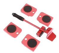 CHICIRIS Elevador de Muebles, Plataforma Rodante de Rueda Universal, Herramienta Eficiente para Gabinete de Mesa de sofá, ABS de Hierro A3, Juego de 5 Piezas para Mudanzas en el Hogar