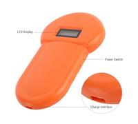 CHICIRIS Escáner de Chips para Mascotas de 134,2 KHz, Lector de Etiquetas de Animales USB Multifunción Portátil para Perros, Gatos, Caballos, 132 X 76 X 15 Mm
