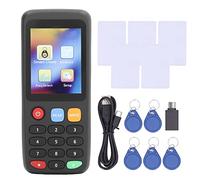 CHICIRIS Escritor de Fotocopiadora de Tarjetas NFC, Material de ABS ID IC Lector de Tarjetas de Ascensor Duplicador con Simulación NFC para de Control de (5 llaveros UID, 5 Tarjetas UID.)