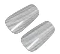 CHICIRIS Espinilleras de Fútbol, 2 Piezas de Esponja EVA de Fibra de Carbono con Caja de Almacenamiento, Equipo de Fútbol Ligero de Alta Resistencia para Niños Jóvenes, Excelente Absorción de