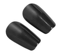 CHICIRIS Espinilleras de Fútbol, 2 Piezas de Esponja EVA de Fibra de Carbono con Caja de Almacenamiento, Equipo de Fútbol Ligero de Alta Resistencia para Niños Jóvenes, Excelente Absorción de