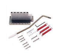 CHICIRIS Estilo Vintage Metal Aleoy Hardware ST Guitar Guitar Tremolo con Push in Whammy Bar para Guitarras Eléctricas, Compatibilidad Precisa, Instalación Fácil de Bricolaje, Larga Duración (Bronce