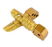 CHICIRIS Estribos Traseros de Aluminio, Reposa Pies para Motocicleta, Par