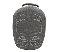 CHICIRIS Estuche De Viaje para Auriculares VR, Almacenamiento Duro Gris Portátil para Auriculares PS VR2 con Cubierta Protectora De Lente para Jugadores EVA