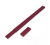 CHICIRIS Estuche para arco de violín, caja de almacenamiento de cartón duro con diseño extraíble, compatibilidad universal para violín, viola y violonchelo, funda de transporte ligera (rojo)