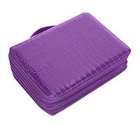 CHICIRIS Estuche para Lápices de Gran Capacidad, Bolsa de Almacenamiento para Bolígrafos con Cremallera de 5 Capas y 252 Ranuras para una Fácil Clasificación, para Artistas y Estudiantes, Material