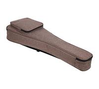 CHICIRIS Estuche para Ukelele Bolsa de Almacenamiento de Nailon con Doble Cremallera y Espuma de 10 Mm de Espesor para Concierto Soprano Tenor Ukelele Mochila Correa Ajustable para el Hombro (26