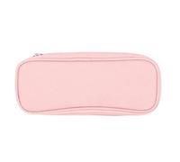 CHICIRIS Estuche Pequeño para Lápices, Gran Capacidad con 2 Bolsillos, Bolsa Organizadora de Papelería para útiles Escolares, Adolescente, Niña y Adulto (Pink)