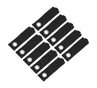 CHICIRIS Extensión de Hebilla de Gancho Ajuste para Correas de Almacenamiento de Cable Keeper Cable para la Tienda, 10 PCS For Organizador de Cordón para Proveedores y Talleres (L)