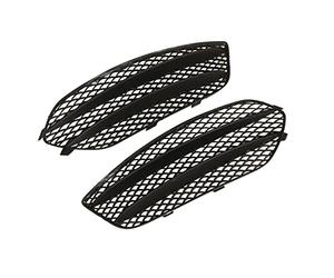CHICIRIS Faros Antiniebla Rejilla para Clase C C117 AMG Line CLA45 | Farola Delantera de Niebla, ABS Negro Par, Izquierda y Derecha Reemplazo, Cubierta Protectora contra Rasguños para