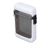 CHICIRIS Funda Impermeable para Tarjetas de Identificación, Tapa Hermética con Sello de Goma, Pequeña, Ligera y Multifuncional, con Cordón para Natación, Rafting, Canoa, Surf, Playa (WHITE)