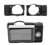 CHICIRIS Funda Protectora para Cámara, Carcasa de Silicona Suave Duradera para A5000 A5100, Antideslizante a Prueba de Polvo para una Fácil Limpieza para Turistas