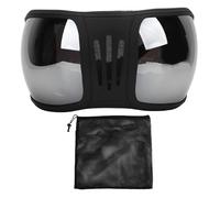 CHICIRIS Gafas de Sol con Caballos Protectores con a Prueba de a Prueba de Viento con Lente Premium y Esponja Suave, Correa Ajustable, Plástico Ambientalmente Amigable, Gafas de Caballos (Silver)