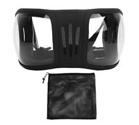 CHICIRIS Gafas de Sol con Caballos Protectores con a Prueba de a Prueba de Viento con Lente Premium y Esponja Suave, Correa Ajustable, Plástico Ambientalmente Amigable, Gafas de Caballos (Claro)