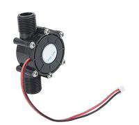 CHICIRIS Generador de Agua DC 12V Hidroeléctrico de Alta Eficiencia para Grifos Inteligentes ABS Negro 1 Unidad