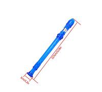 CHICIRIS Grabadora Descartante Translúcida de 8 Orificios de Plástico de 6 Colores para Niños que Practican, Instrumento de Flauta Barroca Portátil con Diseño Desmontable para una Fácil Limpieza y
