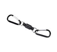 CHICIRIS Hebilla Magnética de Pesca Clip de Liberación de Red Magnética de Acero Inoxidable Carga de 3,5 Kg Hebilla Simple o Doble para Chaleco de Pesca con Mosca Paquete de Herramienta de Soporte