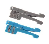 CHICIRIS Herramienta de pelado precisa para cables coaxiales para fibra óptica para una fácil entrada de la chaqueta Cuchillas ajustables para fibras de pelado versátiles adecuadas para diversas