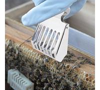 CHICIRIS Herramienta Eficaz con Clamp/Holder para Jaula Queen, Fácil de Usar para Apicultores, Material de Acero Inoxidable, Apertura Máxima de 2 Cm, Ideal para Atrapar Abejas Reinas