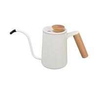 CHICIRIS Hervidor de Goteo de Pico de Cuello de Cementerio, Base de Gotas de de Acero Inoxidable para Botas de Goteo para la Estufa de Inducción (600 ml)