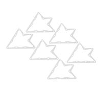CHICIRIS Hoja Mágica para Estante de Billar, Punta de Papel para Mesa de Billar de 6 Uds para Configuración de 10 Bolas, Colocada Plana sobre la Mesa