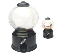 CHICIRIS Hucha Interactiva de Plástico Duradero para Niños, Máquina de Gumball, para Juegos Familiares Interactivos (Black)