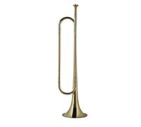 CHICIRIS Instrumento de trompeta, trompeta de latón para principiantes, sonido fácil de tocar, acabado dorado para banda escolar y orquesta juvenil