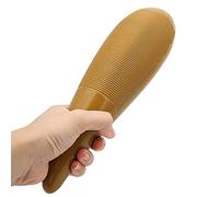 CHICIRIS Instrumentos de Percusión, Guiro de Plástico con Raspador, Juguete Musical Orff para Niños, Herramienta Educativa de Ritmo para Niños