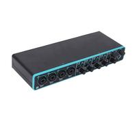 CHICIRIS Interfaz de Profesional Interfaz de Grabación USB 24 Bits/192khz Studio Sound Card con 48V Phantom Power para Podcast de Guitarra MIC