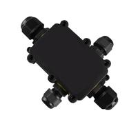 CHICIRIS IP68 Junction Box Waterproof Plastic 4 Way Cable Connector Case