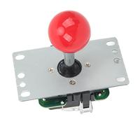 CHICIRIS Joystick, Controlador USB DIY Game Stick con Lavadora a Prueba de Polvo y Bolas Desmontables, para Mini Home Consola de Videojuegos Clásica Profesional y Controlador de PC (rojo)