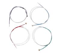 CHICIRIS Juego de Cuerdas para Viola de 4 Piezas, Repuesto de Cuerdas de Viola de Metal 4/ con para Tonos Cálidos y Claros, Adecuado para Estudiantes e Intérpretes de