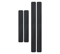 CHICIRIS Juego de Pegatinas para Arañazos de Coche, Protectores Duraderos de Fibra de Carbono para Umbrales de Puertas Delanteras y Traseras, Tamaño Universal, 4 Uds.