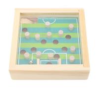 CHICIRIS Juguete de Equilibrio de Bolas de Laberinto de Madera, Juego de Mesa Interactivo para Niños con Entrenamiento de Coordinación Ojo-Mano, Rompecabezas de Laberinto de 3.54x3.54x0.98 Pulgadas