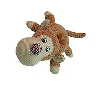 CHICIRIS Juguete de Peluche Animal Diseño de Sonido Lindo Resistente a Mordeduras para Perros Mascotas Decoración de Felpa Suave 1 Unidad (Mono)