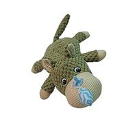 CHICIRIS Juguete de Peluche Animal Diseño de Sonido Lindo Resistente a Mordeduras para Perros Mascotas Decoración de Felpa Suave 1 Unidad (Rinoceronte)