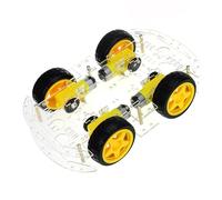 CHICIRIS Kit de Coche Robot Inteligente 4WD para Educación Stem, Chasis