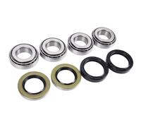 CHICIRIS Kit de Cojinetes de Cubo de Remolque Kit de Cojinetes de Cubo de Rueda de Remolque para Eje de 1 Pulgada de 2000 a 2200 Libras Incluye Sello L44643 L44610 12192TB para Mantenimiento de