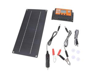 CHICIRIS Kit de Controlador de Carga Solar, Silicio Monocristalino 60W para Farolas y RV de 12V/24V