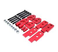 CHICIRIS Kit de Elevación Completa Rojo de 2 Pulgadas, Soporte de Elevación ATV Apto para Apto para Rhino 450 660 700, Aluminio Duradero
