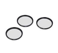 CHICIRIS Kit de Filtro de Estrella de 49 Mm, Paquete de 3 Lentes con Efecto de 4/6/8 Puntos para Cámara SLR
